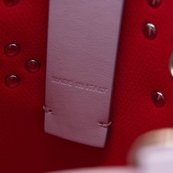 Christian Louboutin Mini Cabata North/South Leather Tote Purple - Picture 10 of 12